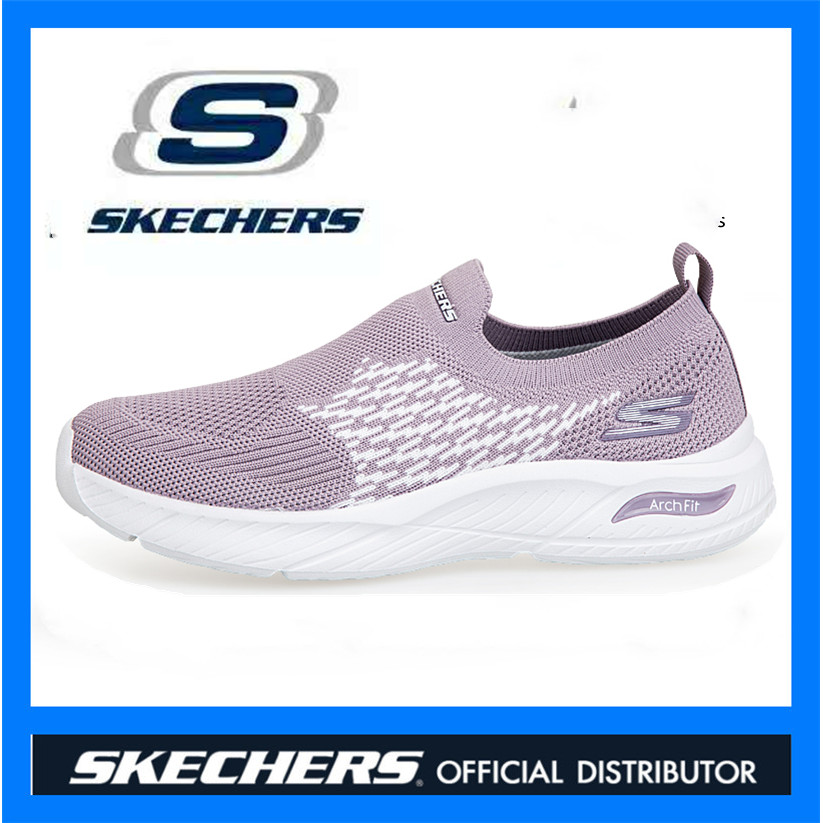 รองเท้าผ้าใบ Skechers Arch-Fit สำหรับผู้หญิง ออกแบบมาเพื่อวิ่งและเดิน skechers