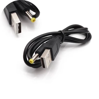 ส่งไว ประกัน1ปีเต็ม! Usb A Male To2.0/2.5/3.5/4.0/5.5 มม. สายแปลง power chargers USB 5V DC สายยาว 1m