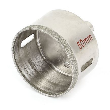 โฮลซอว์ดอกเจาะกระเบื้องหัวเพชรขนาด GLASS HOLE SAW 50 MM