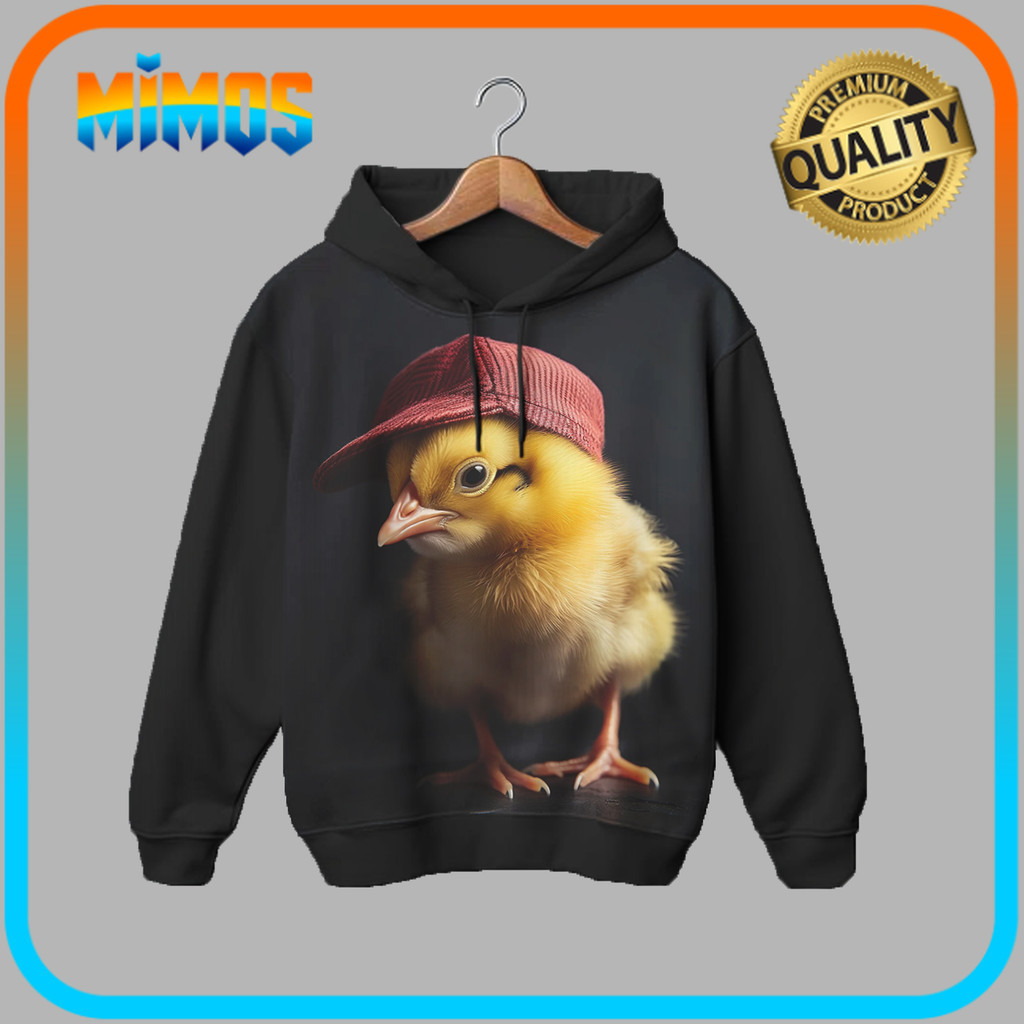 3D Animated TV การ์ตูนไก่เด็ก Hoodie Jacket Chicken Hero 05MM012 _JA สําหรับเด็กอายุ 1-12 ปี