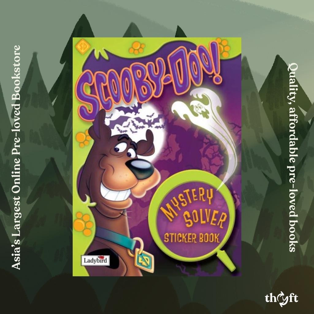 [Pre-loved] Scooby-doo - หนังสือสติ๊กเกอร์ลึกลับ Solver