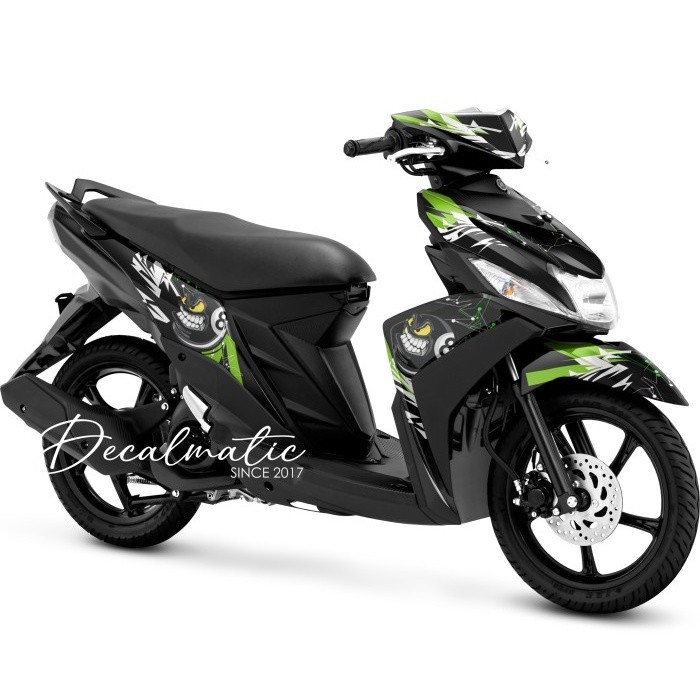 Mio M3 Full body Sticker Mio Z Full body Decal Mio125 Full body Motorcycle Variations - Ball Graphic