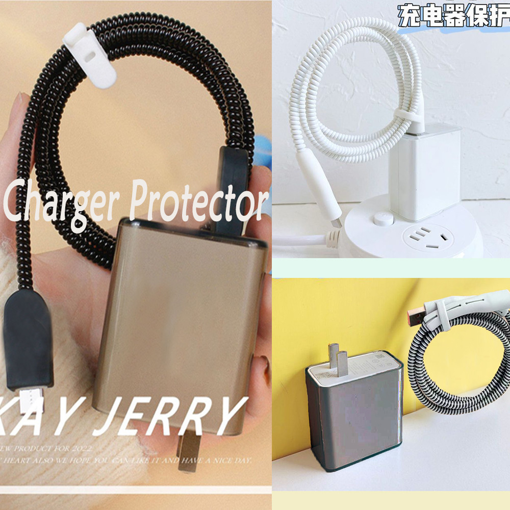 สําหรับ Xiaomi 14 Clear Charger Protector 33W 67w 90w ฝาครอบสาย Type C Android Charger สําหรับ op 18