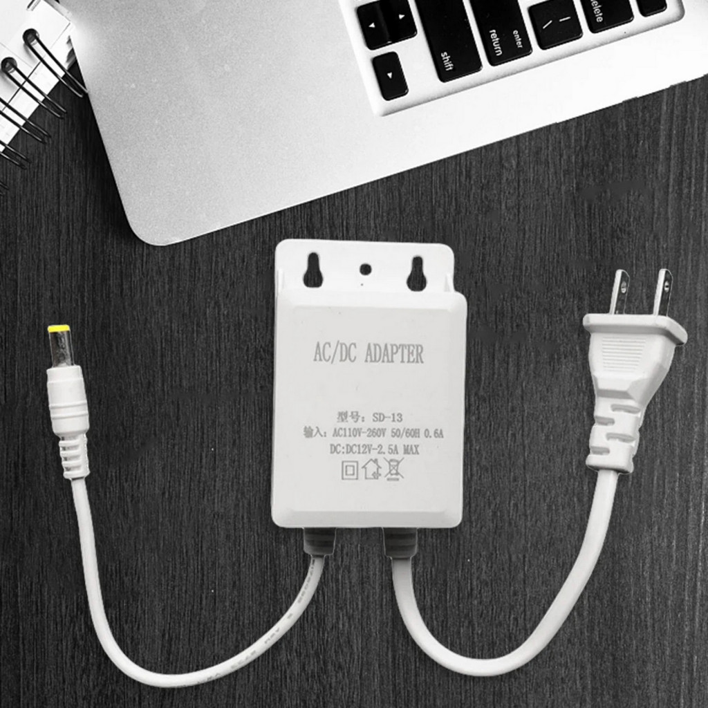 Weatherproof Power Supply 12v 2a Power Adapter Stable 12v 2a กันน้ํา Power Adapter Charger สําหรับกล