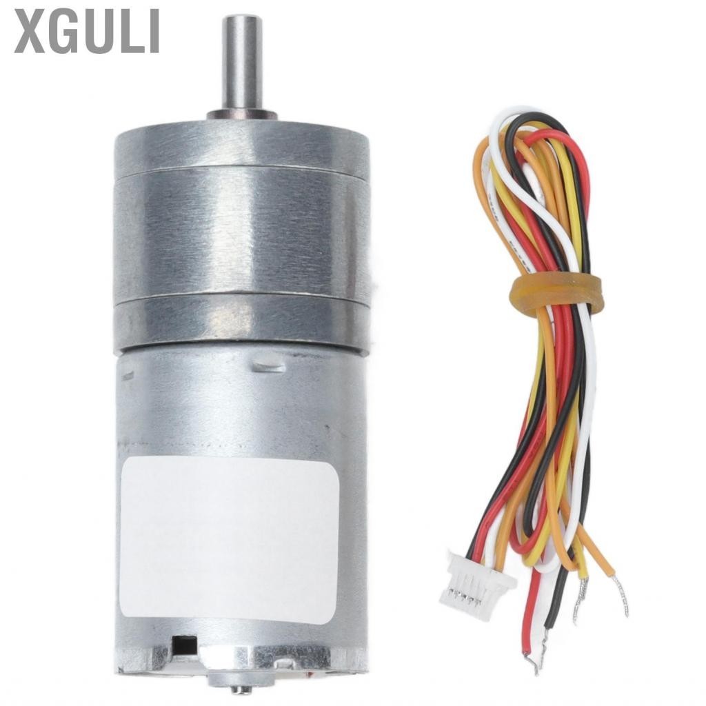 Xguli DC Brushless Motor Low Noise Double Protection Geared DC24V