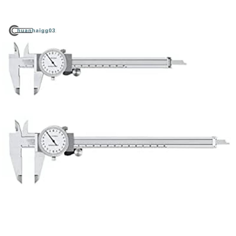 (chuanhaigg03) เครื่องมือวัดเวอร์เนียคาลิปเปอร์ เกจเมตริก กันกระแทก 0.02 มม.