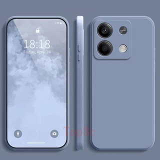 Case Poco M6 Pro/Poco X6/PocoC65/Poco X5 Pro/Poco X5 5G/PocoX6 Pro สีทึบซิลิโคนเหลวป้องกันการตกเคสโทรศัพท์ YT