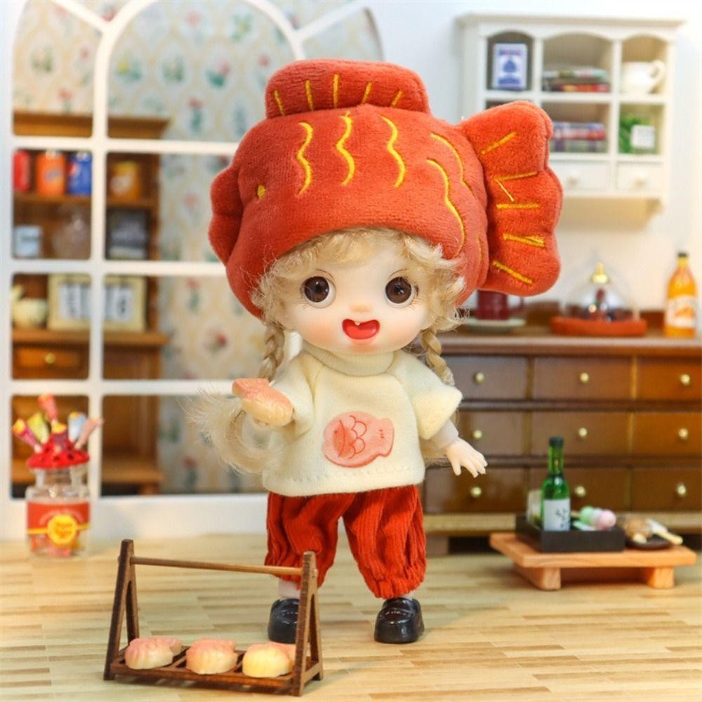 Sevenhome3e Ob11 ตุ๊กตาเสื้อผ้า, Movable Joints ปรับ Obitsu 11 เสื้อผ้าตุ๊กตา, 1/12 Bjd ตุ๊กตา Ob11 14 ซม.Mini Kawaii Obitsu เสื้อผ้าตุ๊กตาเด็ก ราคา ถูกที่สุด ดีลบีเคเค แกลเลอรีภาพที่ 4