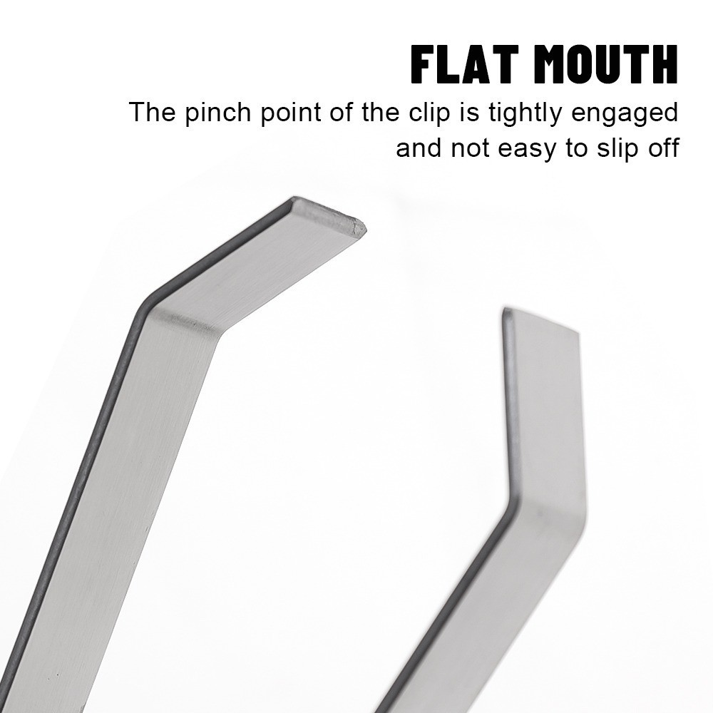 แหนบสเตนเลส สําหรับถอนขนไก่ ปลา ก้างปลา อาหารทะเล ปลาแซลมอน - รูปที่ 4