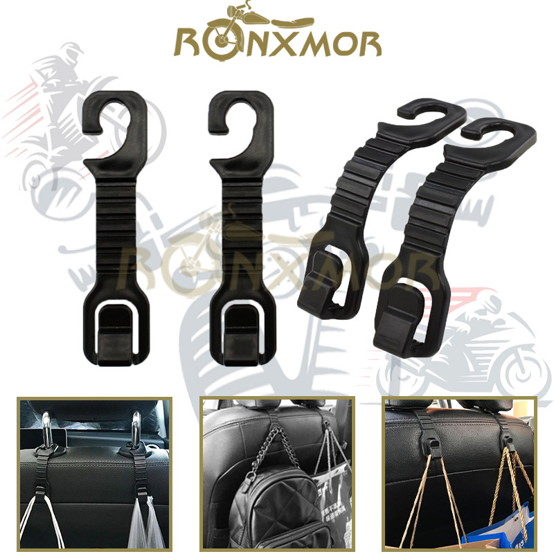 Ronxmor ตะขอแขวนเก้าอี้รถยนต์ ติดตั้งง่าย 1 ชิ้น
