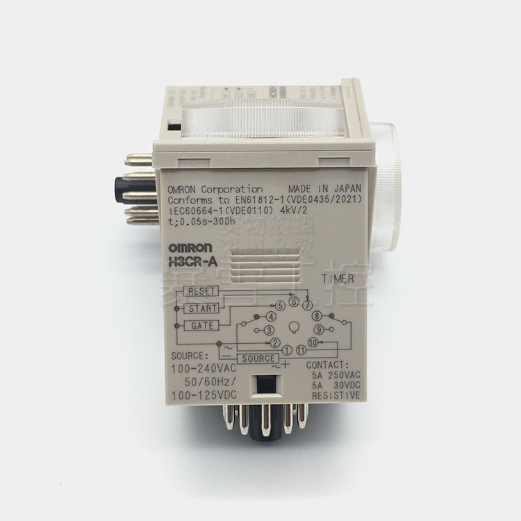 รีเลย์เวลาของแท้ Omron H3CR-A8-A8E-H8L H3BA-N8H-N