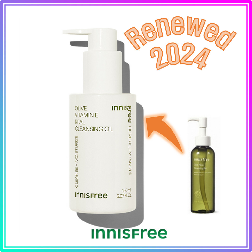 Innisfree Olive คลีนซิ่งออยล์วิตามินอี / Innisfree Olive Vitamin E Real Cleansing Oil 150mL