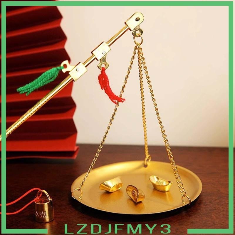 [Lzdjfmy3] เครื่องชั่งน้ําหนัก แบบตั้งโต๊ะ สไตล์จีน สําหรับเดินทาง