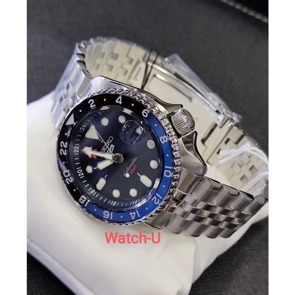 SALE！！นาฬิกา SEIKO 5 Spots GMT Automatic รุ่น SSK003K1 , SSK003K , SSK003