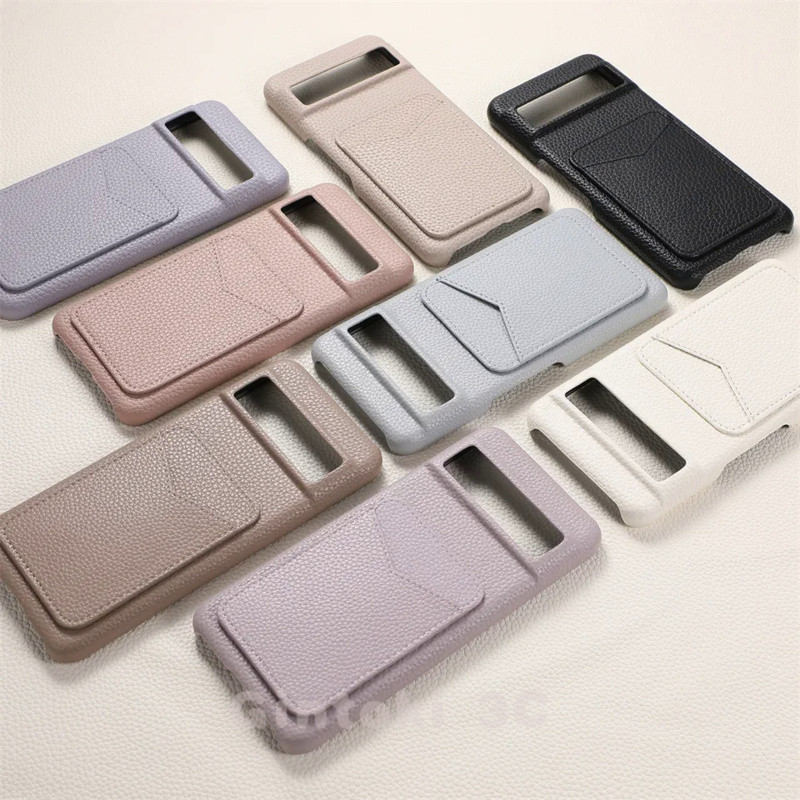 เคสโทรศัพท์มือถือหนังแกะ PU พร้อมช่องใส่บัตร สําหรับ Google Pixel 8A 7 8 Pro 7A 6 6A