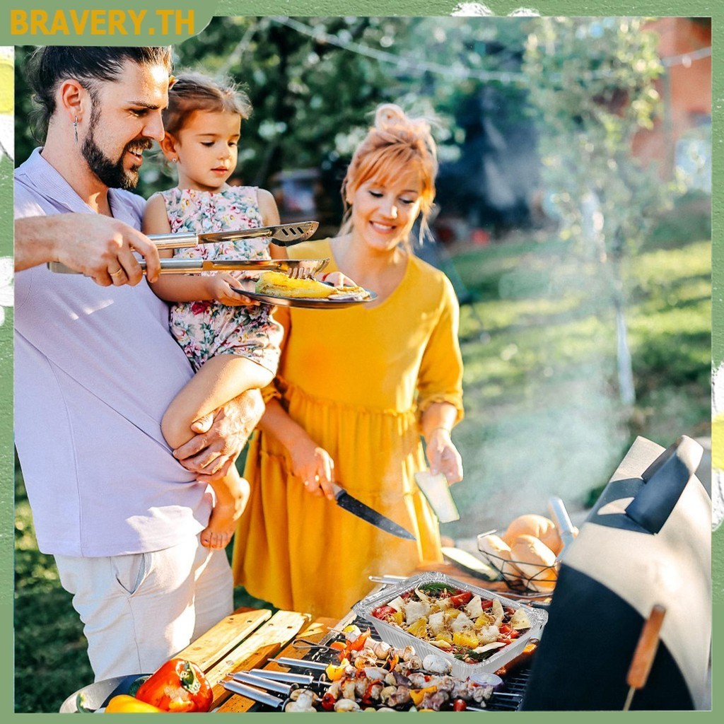 ถาดฟอยล์อลูมิเนียม 1100 มล. ไม่ติดผิว ใช้ซ้ําได้ เกรดอาหาร - รูปที่ 2