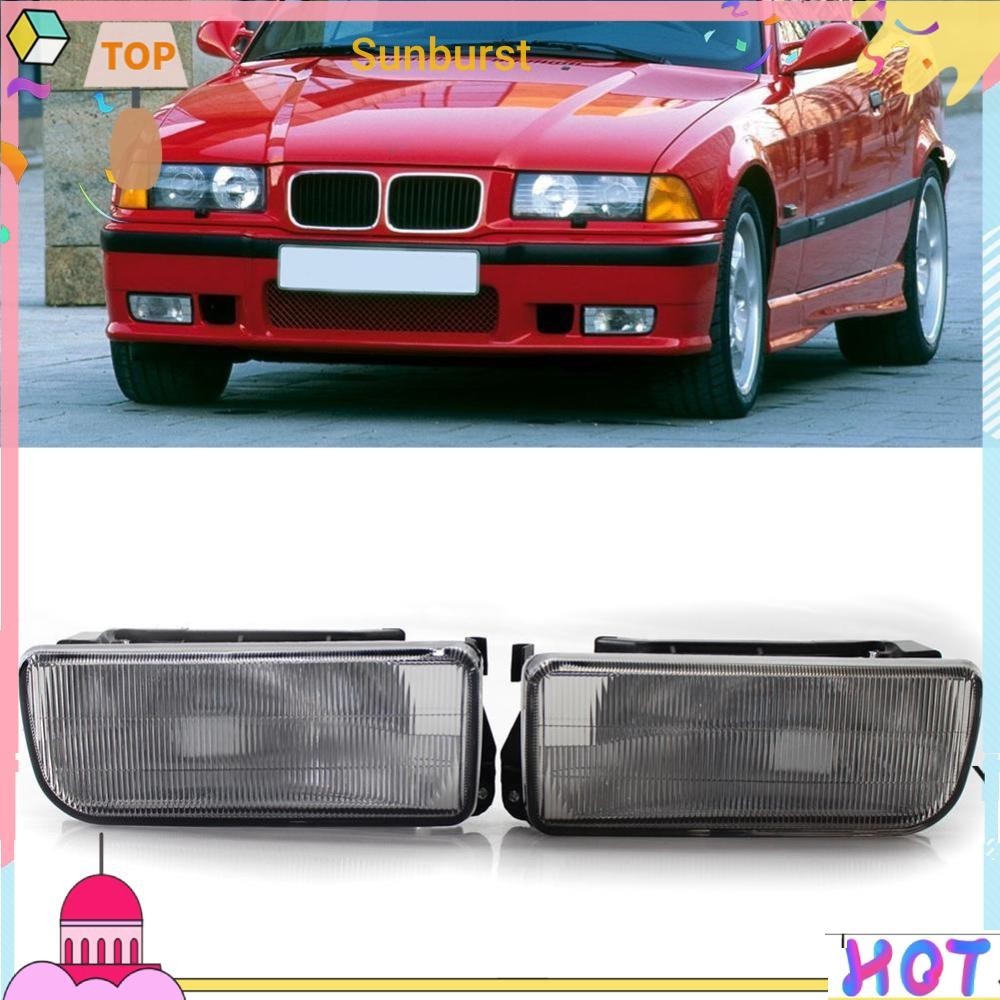 ไฟตัดหมอก LED ติดกันชนหน้ารถยนต์ สําหรับ BMW 3 Series E36 92-98 [Sunburst11.th]