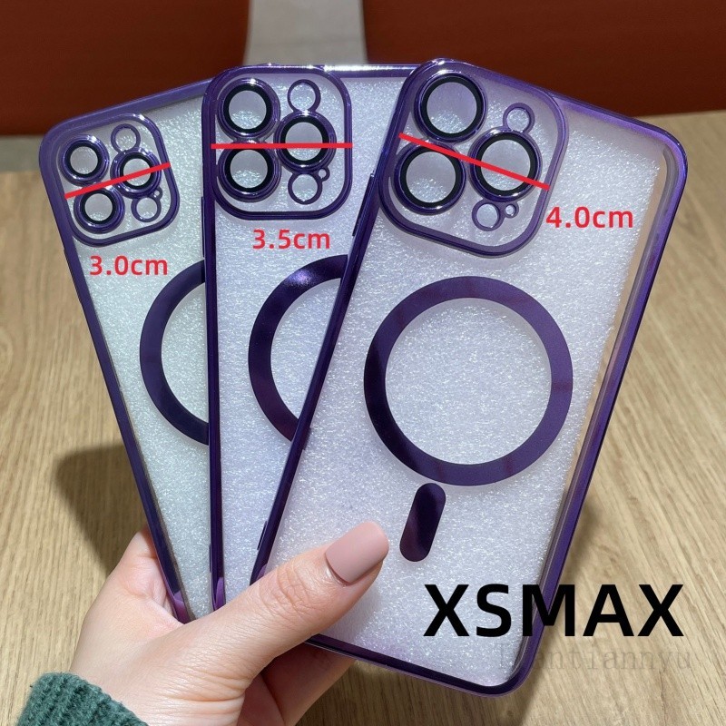 เคสโทรศัพท์มือถือชุบไฟฟ้า แบบนิ่ม ป้องกันเลนส์กล้อง หรูหรา สําหรับ XR to 15 Pro XR to 13 Pro 11 XSMAX to 14 Pro MAX X Like 13 Pro - รูปที่ 2