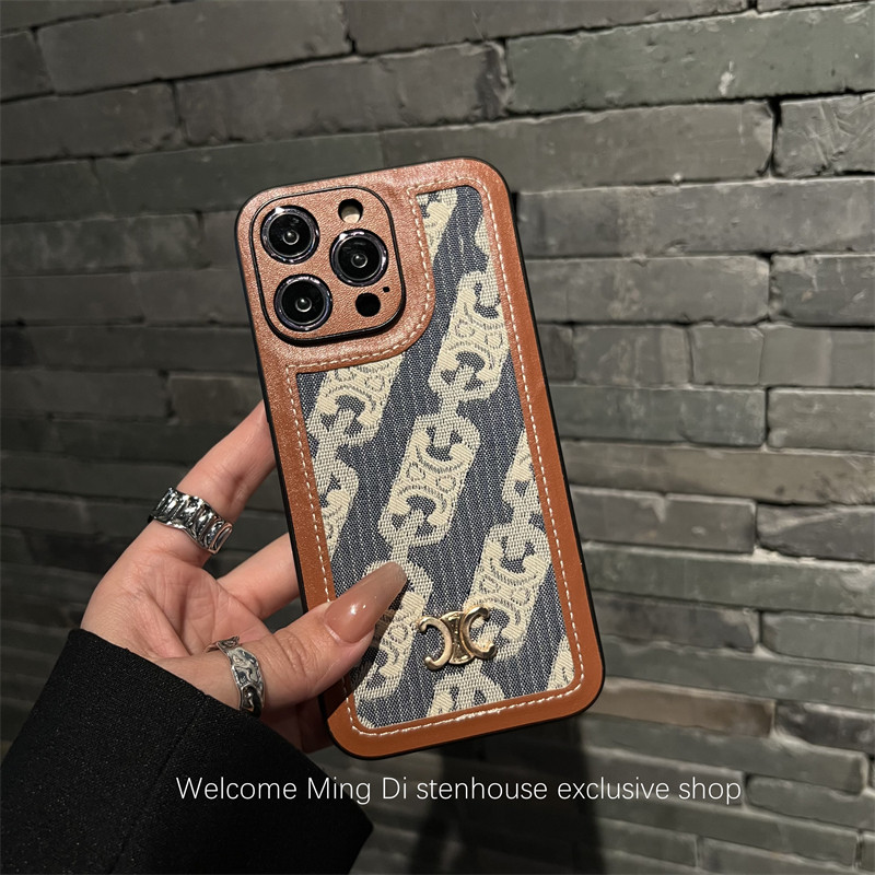 16promax เคสโทรศัพท์มือถือหนังนิ่ม กันกระแทก ลายฮิปสเตอร์ สําหรับ iphone 15pro 13 14promax 12 11 xs 14 15promax - รูปที่ 2