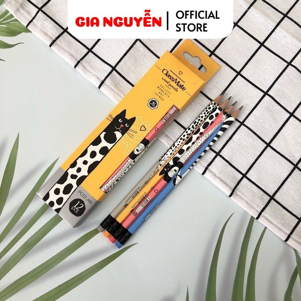 COMBO 3 2B Classmate Animal PC01AN / PC01PR ดินสอ