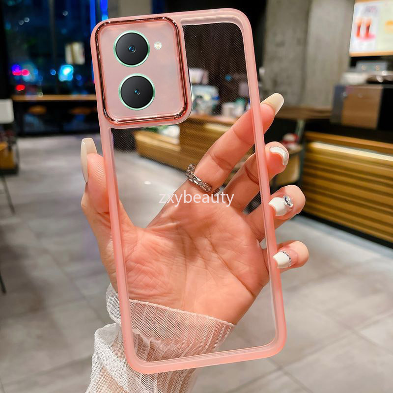 Vivo Y03 Y28 Y18 4G 2024 กรณีชุบโปร ่ งใสนุ ่ มบาง Clear ป ้ องกันสําหรับ VivoY03 VivoY28 VivoY18 Y 18 ฝาหลัง