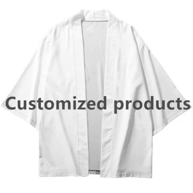 เสื้อคลุมกิโมโนยาว คอสเพลย์ การ์ตูนอนิเมะ Dojo เหมาะกับเดินชายหาด แฟชั่นฤดูร้อน สไตล์ญี่ปุ่น สําหรับ