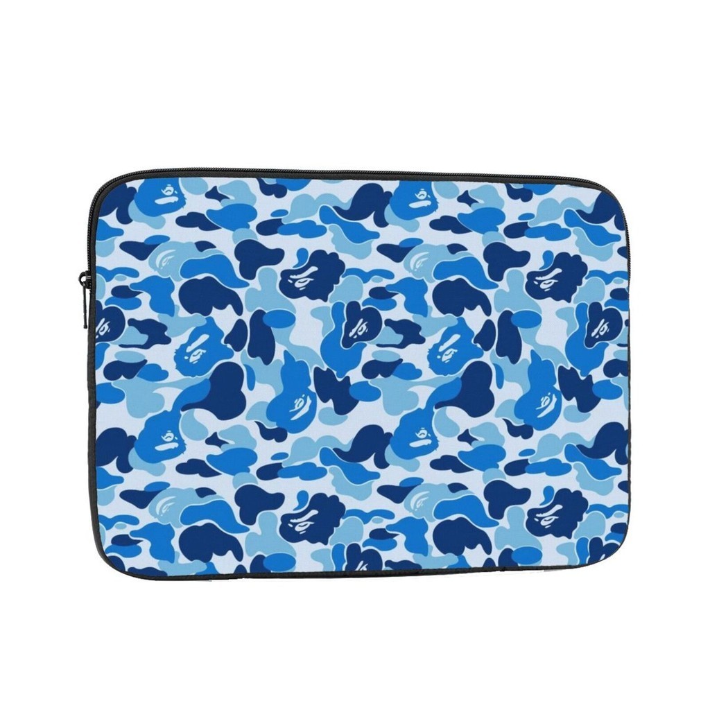 Bape กระเป๋าแล็ปท็อปกระเป๋าซับน่ารักกระเป๋าแท็บเล็ต 10/12/13/15/17 นิ้วแบบพกพาแฟชั่น Totes