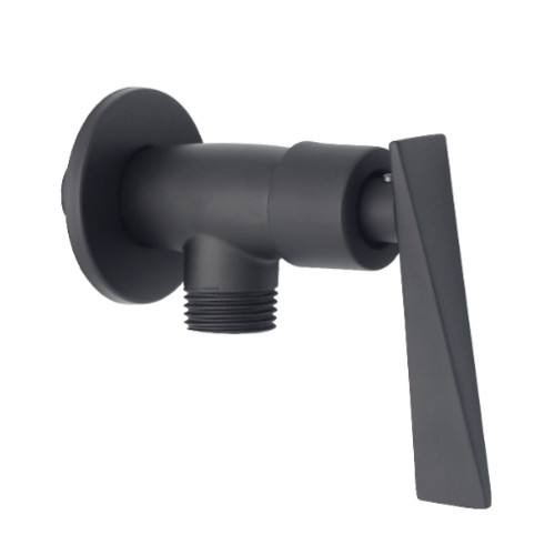 LOCAL789 DONMARK วาล์วฝักบัวด้ามปัดสามเหลี่ยม รุ่น BM-2709 ขนาด  สีดำ ร้านอยู่ในไทย