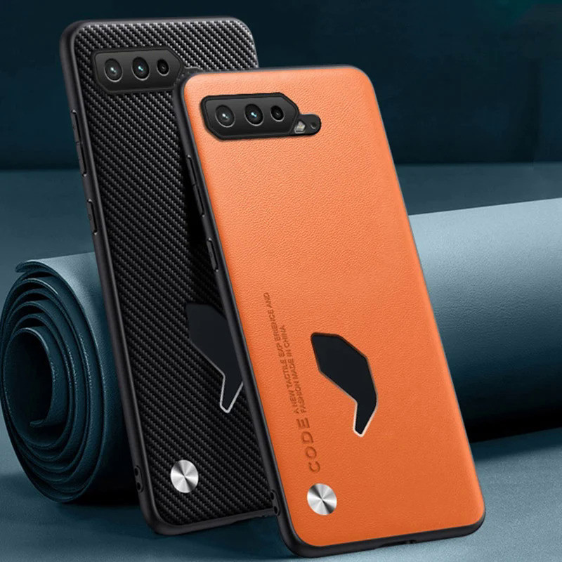 เคสโทรศัพท์มือถือ หนัง PU ซิลิโคน 6D หรูหรา สําหรับ Asus ROG Phone 3 5 S 5S 7 6 D