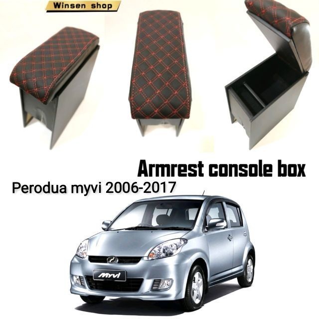 Perodua myvi 2006-2017 กล่องคอนโซลที่วางแขน CAR CAR