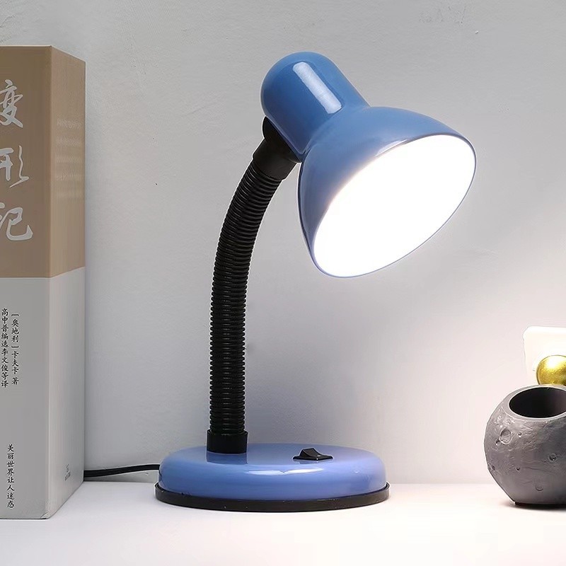 โคมไฟอ่านหนังสือ ปรับระดับได้รอบทิศทาง โคมไฟตั้งโต๊ะ ทรงคลาสสิค Table Reading Lamp ขั้วไฟE27 203