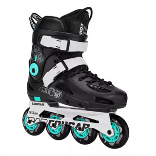 รองเท้าสเก็ต ผู้ใหญ่ แบรนด์  Cougar 307 สี Black (รุ่นยอดฮิต…