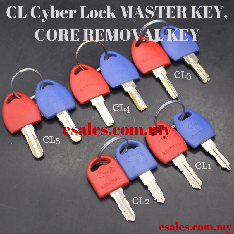 Cl Cyber Lock Master Key CL4 K-191-93-PMWA1/CL
