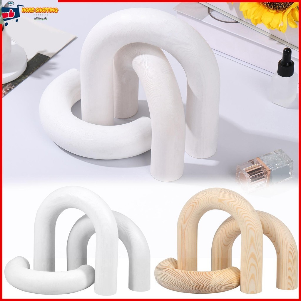 ชุดซุ้มไม้ 3 ขนาด 18x17x4 ซม. 14x17x4 ซม. 10x17x4 ซม. สําหรับตกแต่งโต๊ะกาแฟ 3 ชิ้น SHOPTKC8529