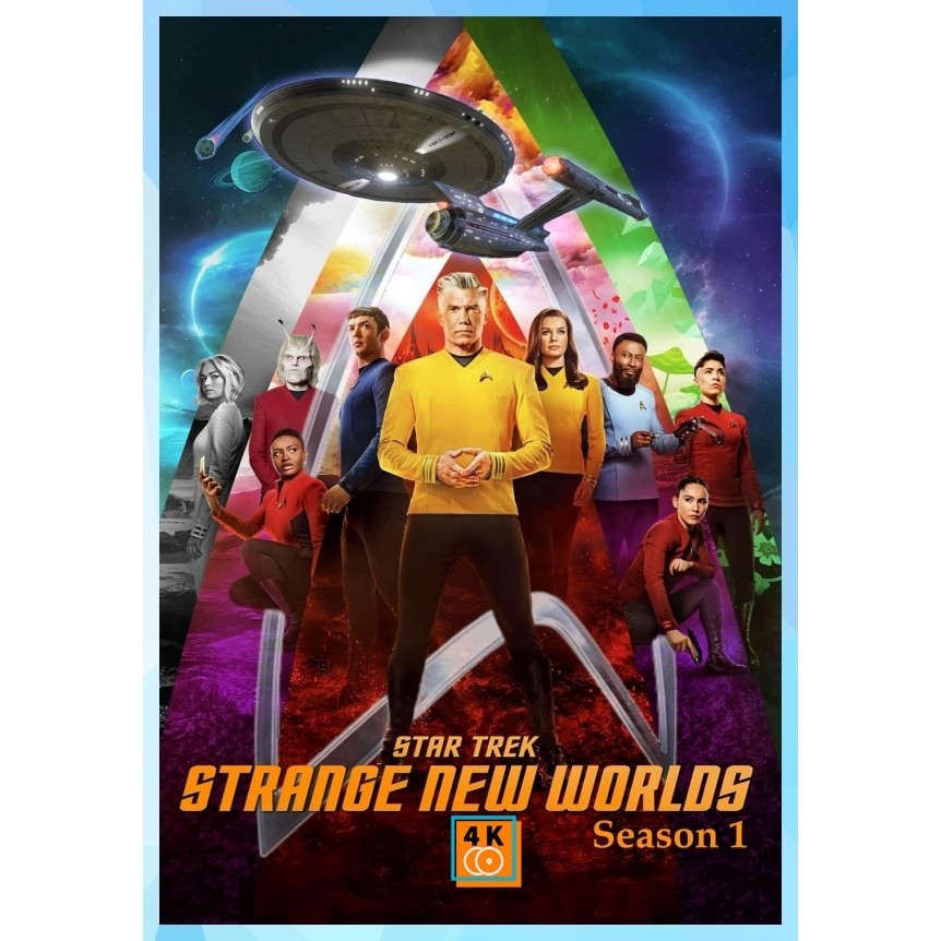 DVD Watch Star Trek Strange New Worlds Season 1 (2022) 10 ตอน ซีรีส์ฝรั่ง เสียง อังกฤษ | ซับ ไทย