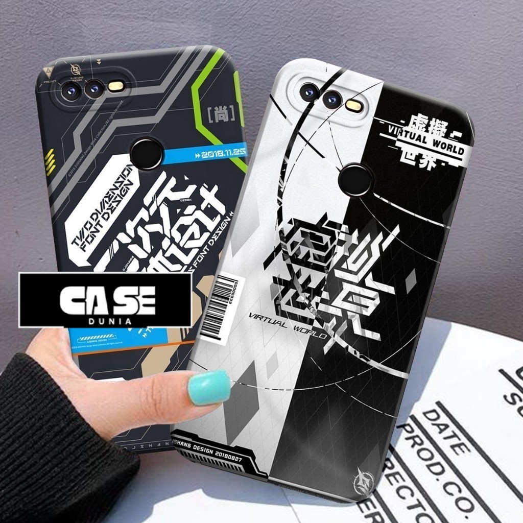 HP Oppo A5s A7 A12 A11K F9 REALME 2 PRO A3S A1K REALME C2 Cool Dark Distro Wallpaper - เคส Oppo - เค