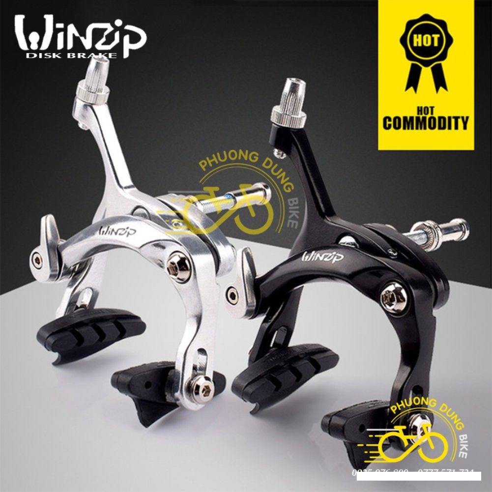 WINZIP P420DG จักรยานเสือหมอบ ชุดคาลิปเปอร์เบรกอลูมิเนียม 3 ใบ