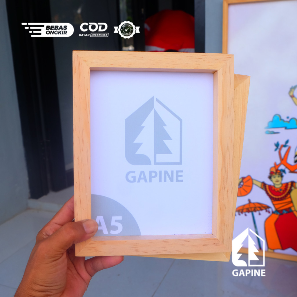 Gapine - A5 Frame กรอบไม้