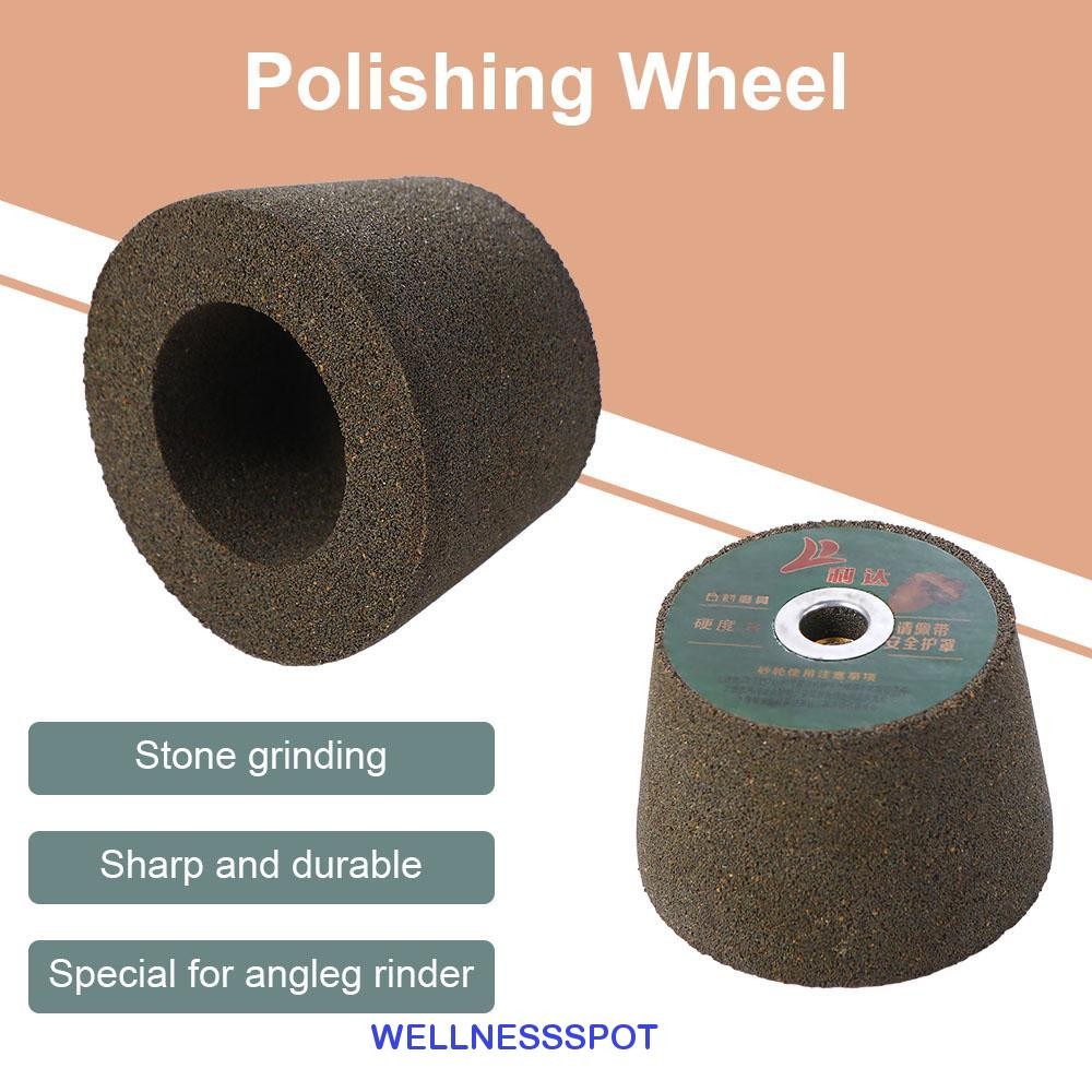 Wellnessspot ล้อขัดคาร์ไบด์เครื่องมือขัดแกะสลักหินบดรูปแตรตัดหัวเจียร