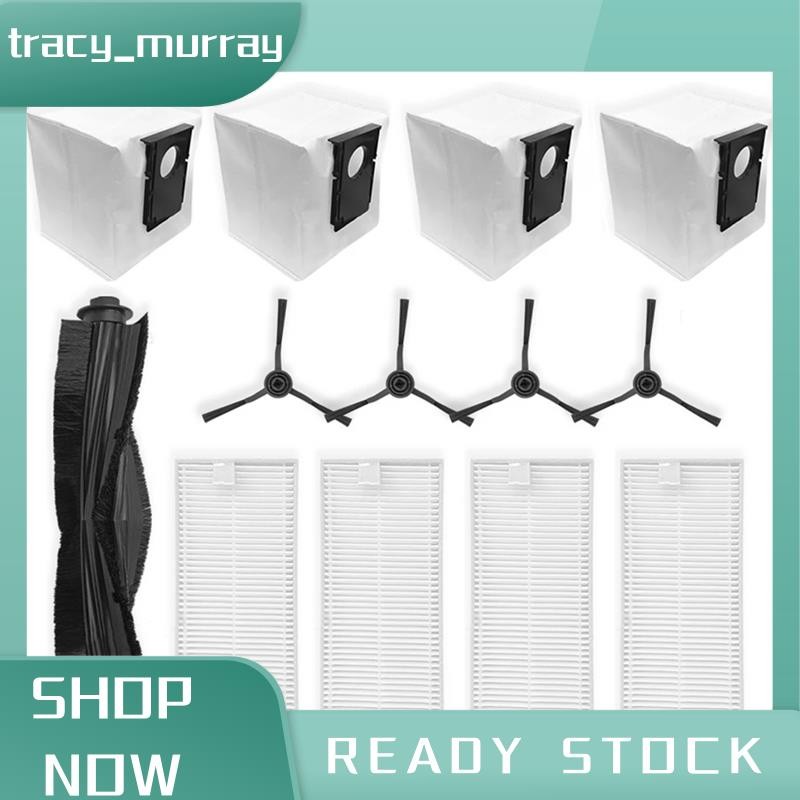 tracy_murray สําหรับ Eureka J20 / Midea W20 / W20 Pro หุ่นยนต์สูญญากาศอะไหล่หลักแปรงด้านข้าง Hepa กร