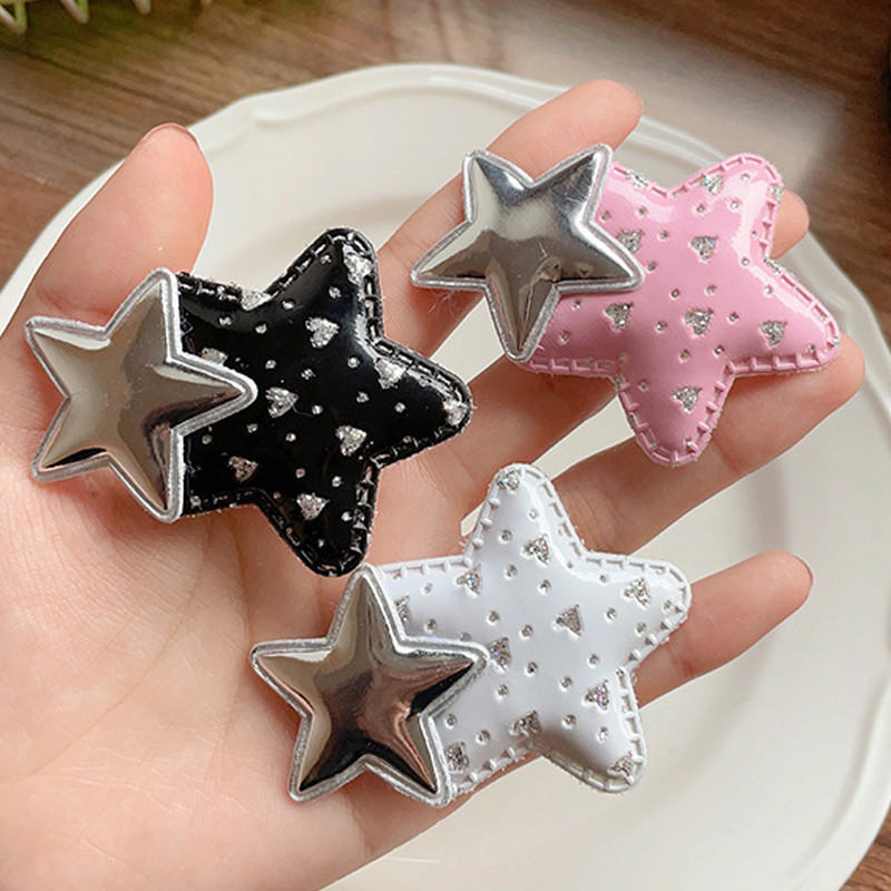 Rubuyou น่ารักดาวกิ๊บพันปี Y2k กิ๊บผมอุปกรณ์เสริมหวานห้าแฉก - รูปที่ 2