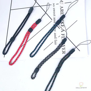 สายเชือกคล้องมือสายคล้องโทรศัพท์มือถือ เชือกสั้น ปรับได้ ดิสก์ U เชือกสำหรับแก้วน้ำ MP3 เชือกสำหรับพัดลม เชือกไนลอนสั้น-