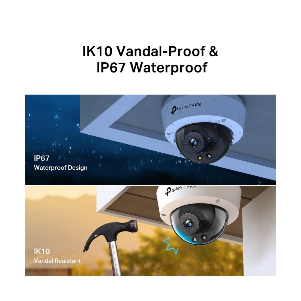 TP-LINK VIGI C240 4MP FULLCOLOR DOME NETWORK CAMERA กล้องวงจรปิดภายใน