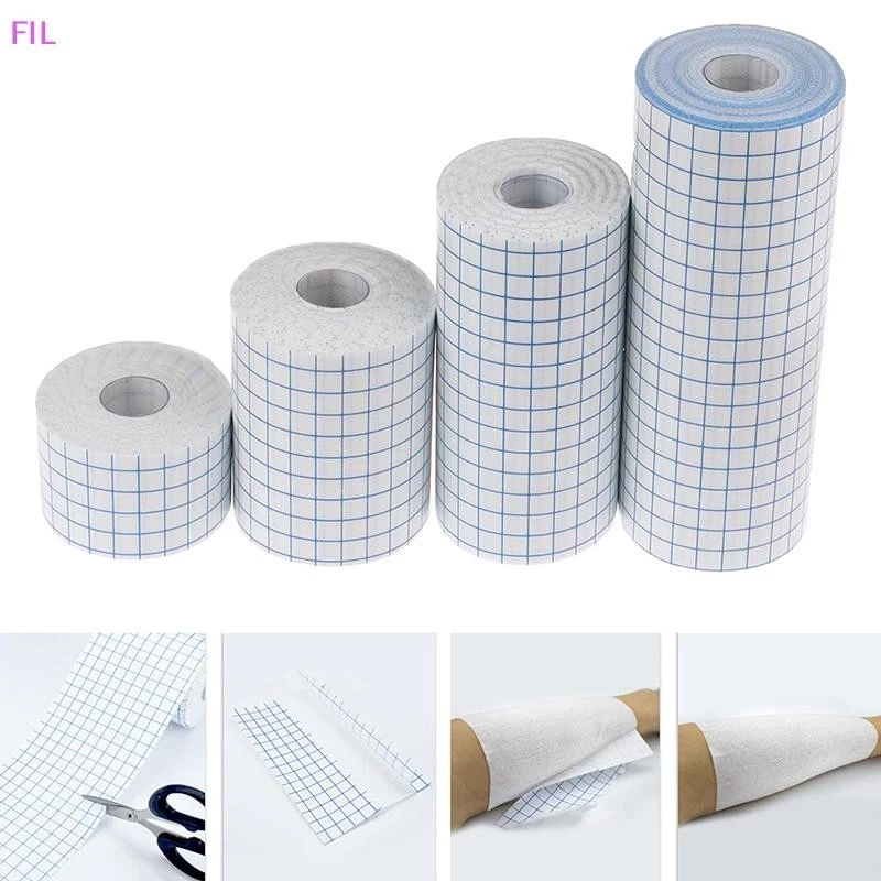 FIL 1 ม้วน 4 ขนาดกันน้ํากาวปิดแผล Dressing Medical Fixation Tape Bandage