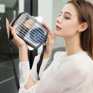 【พร้อมส่ง】miss bag fashion กระเป๋าใสกันน้ำ กระเป๋าแฟชั่น กระเป๋าสะพายข้าง