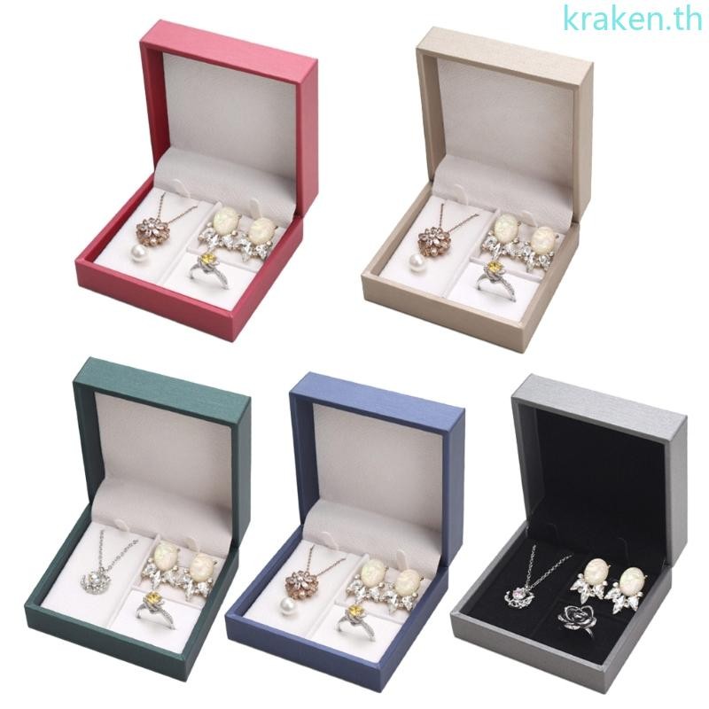 Kra Handy Jewelry Travel Case กล่องเก็บของที่ใช้งานได้จริงกล่องแสดงเครื่องประดับ