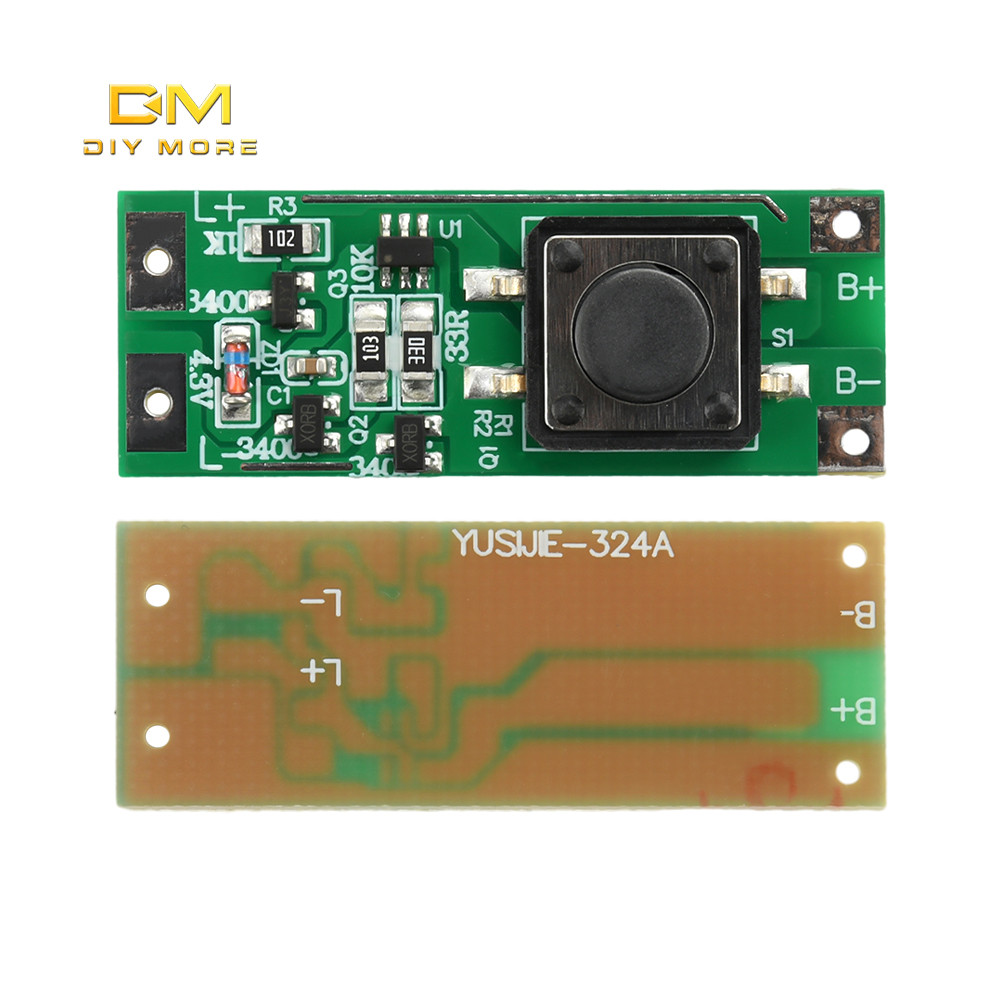 Diymore 3V 12V Blinking โมดูลสวิทช์สวิทช์ High Light, Bright, Blinking รถ LED Light Control Board Driver Board