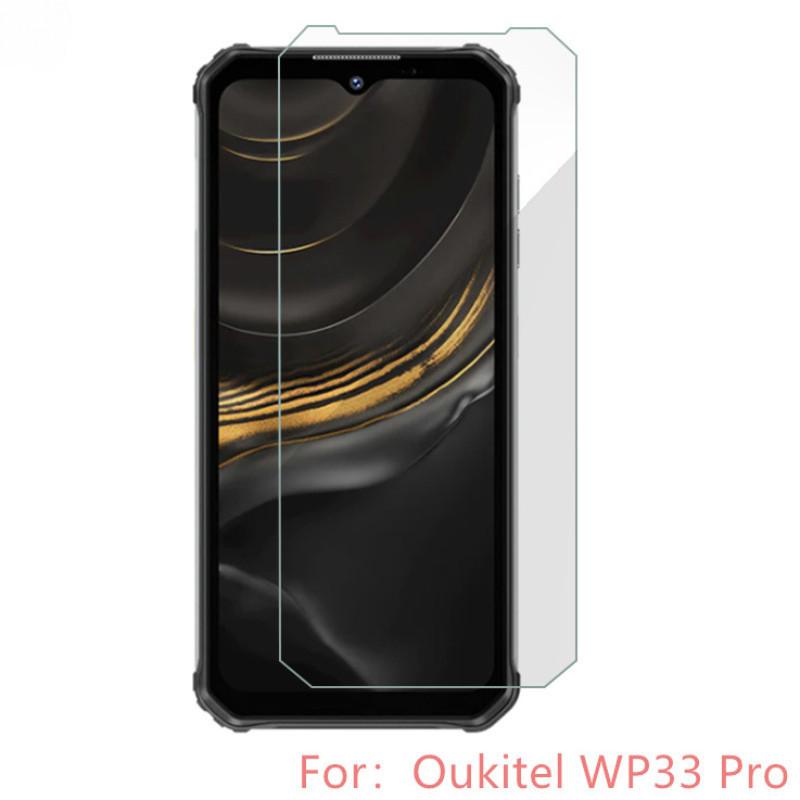 HD กระจกนิรภัยสําหรับ Oukitel WP33 Pro ป้องกันหน้าจอสําหรับ Oukitel WP33Pro OukitelWP33 Pro Ultra บา