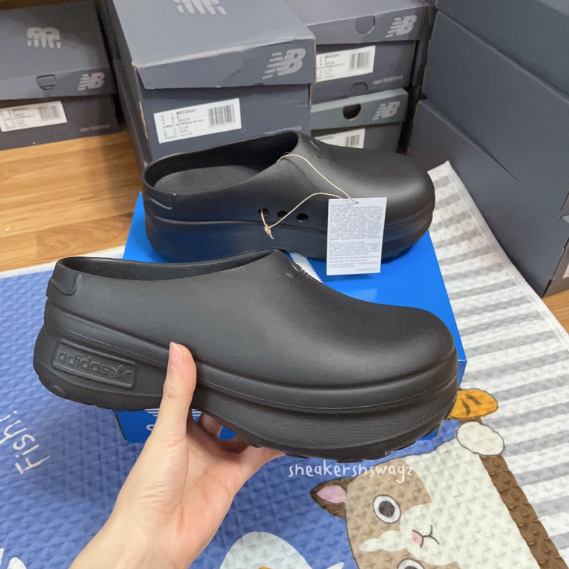 อ่านก่อนสั่งค่ะ  Pre-order  รองเท้า Adidas Adifom Stan Smith Mule - IE4626 Color: Core Black สบาย ๆ