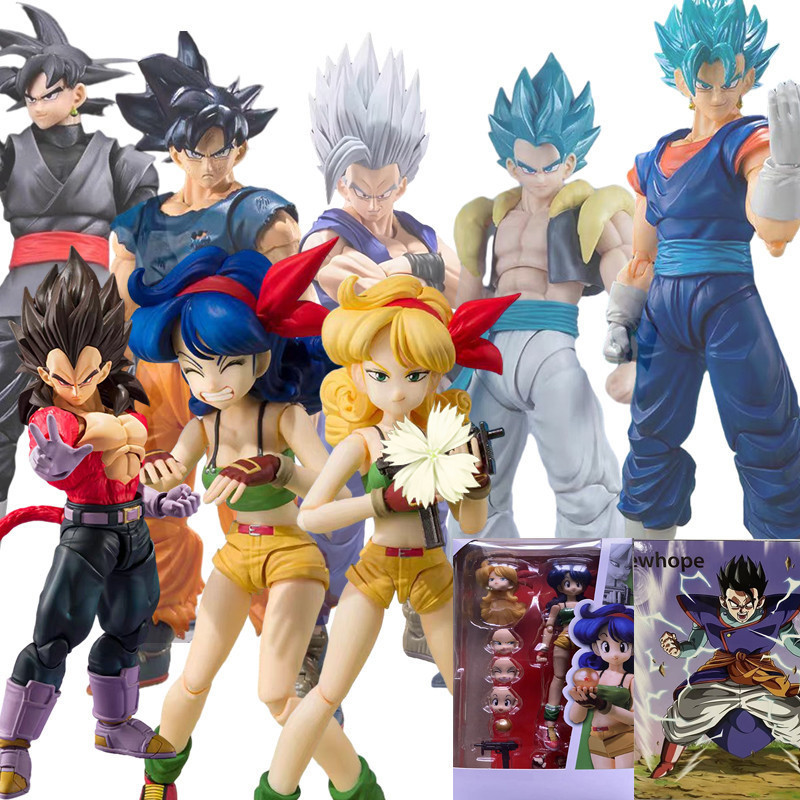 โมเดลฟิกเกอร์ ดราก้อนบอล Super Shf Son Goku Lunch Vegeta Gogeta Sh Figuarts ของเล่นสําหรับเด็ก